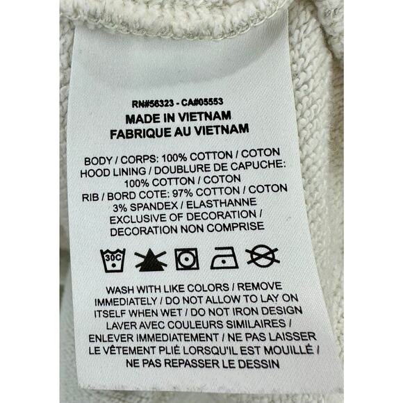 Jordan Essentials Heavyweight French Terry Statement Hoodie Men’s Size M Oatmeal - Picture 7 of 8